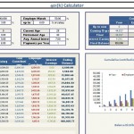 Screenshot of the 401k Retirement Calculator