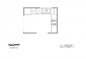 Screenshot of the L Shaped Kitchen Layout Template