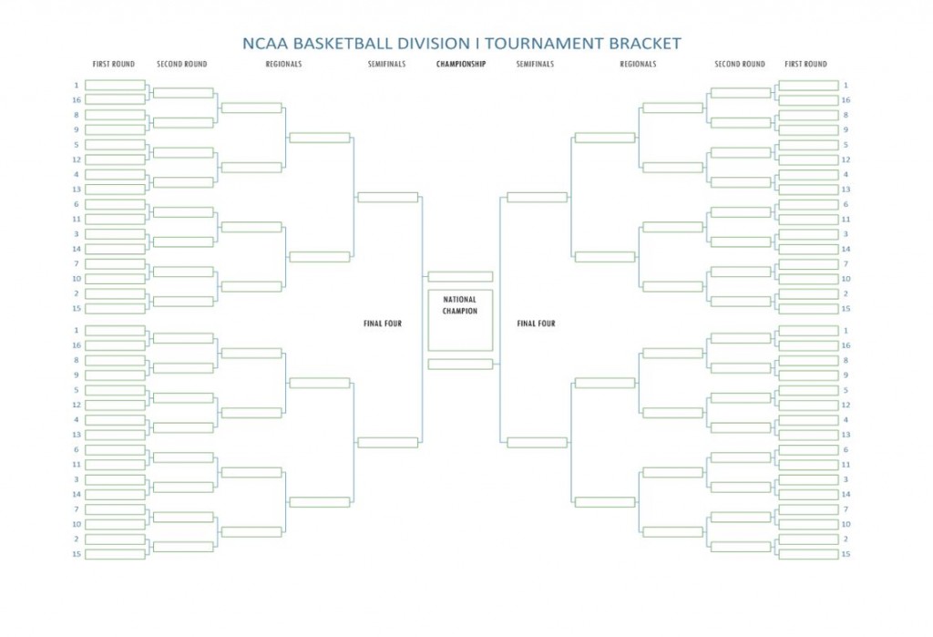 conference tournament basketball print your brackets