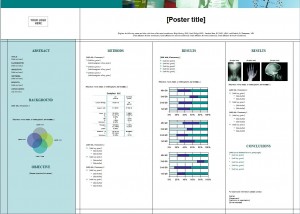 Screenshot of the Scientific Poster Template