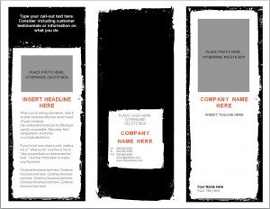 Word Brochure Template photo