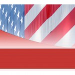 American Flag Template photo