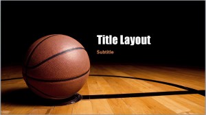 Basketball Presentation Template