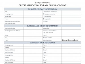 Commercial Credit Application Template from templatehaven.com