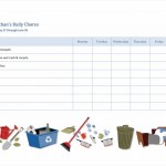 Free Household Chores Checklist