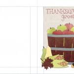 Free Thanksgiving Card Templates