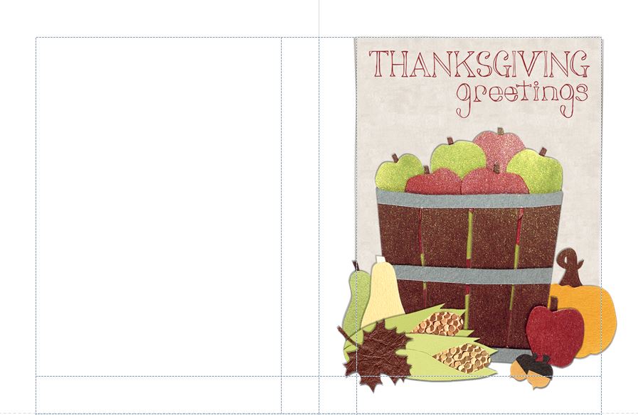 Thanksgiving Card Templates Free Thanksgiving Card Templates