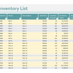 Free Inventory Excel Sheet