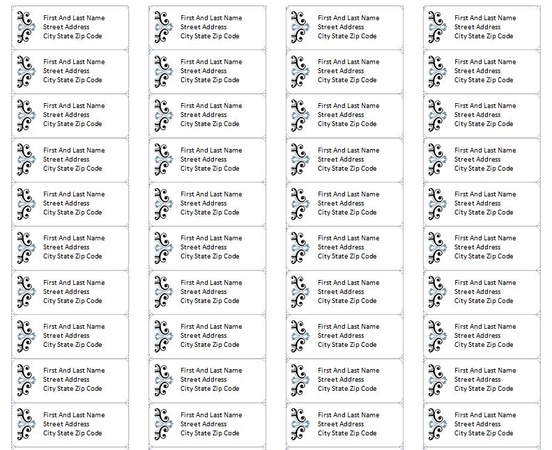 avery 18163 labels template