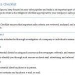 Microsoft Financial Due Diligence Checklist
