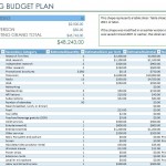 Microsoft Marketing Event Budget Template