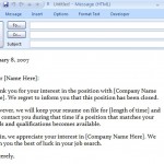 Thank You Interview Email Template Free