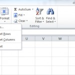 Adding Rows and Columns to Excel