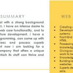 Web Designer Resume