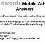 Google AdWords Mobile Advertising Exam Answers
