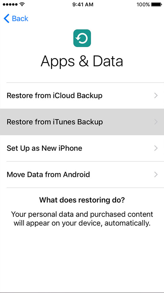 How to Transfer Data from Your Previous iPhone to Your New iPhone 7 Using iTunes
