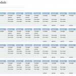 Employee Shift Schedule Template Screenshot