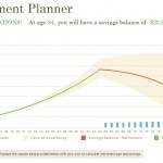 Screenshot of the Retirement Financial Planner