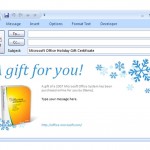Photo of the Gift Certificate Email Template
