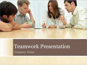 The Teamwork PowerPoint Template