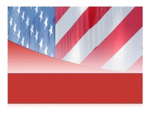 American Flag Template photo