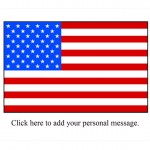 Free American Flag Window Decal