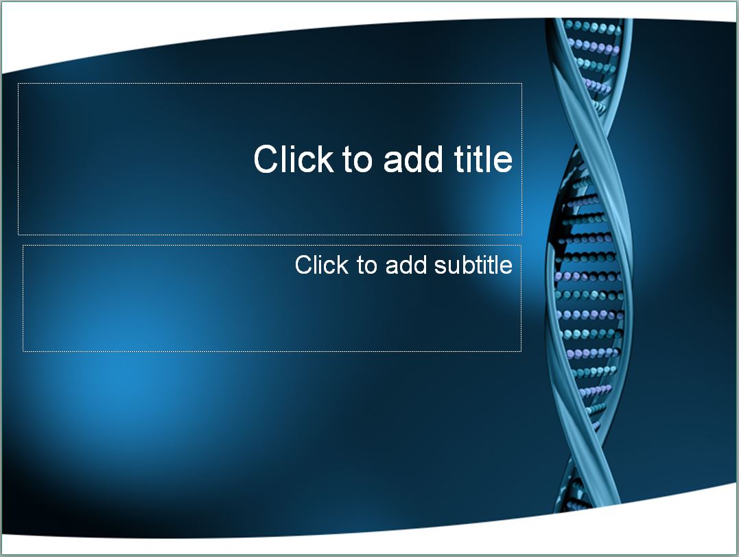 DNA Template DNA PowerPoint Template » Template Haven