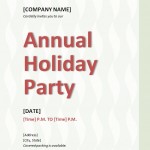 Free Company Holiday Party Invitations
