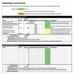 Tactical Marketing Plan Template Free