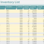 Free Liquor Inventory Sheet