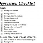 Microsoft Depression Checklist