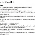 Microsoft Home Security Checklist