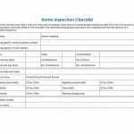 Microsoft House Inspection Checklist