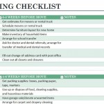Microsoft Moving Out Checklist