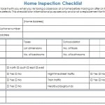Microsoft Safety Inspection Checklist