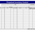 Free Inventory Control Sheets