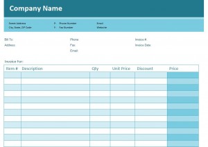 Free Simple Invoice Template