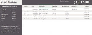 Money Spending Tracker