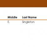 Splitting Names in Excel