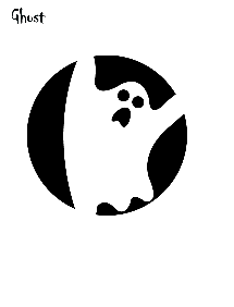 Halloween Pumpkin Carving Ghost Template » Template Haven