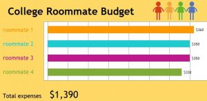 College Roommate Budget