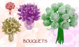 Photoshop Flower Templates