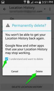 How to Turn Off Google Tracking & Location History in Android